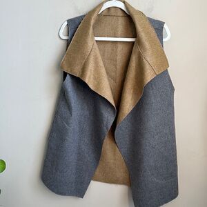 Kal Rieman Reversible Wool Vest S